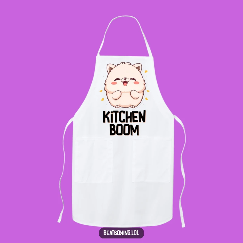 Funny Boom Animal Apron: Cook Up Some Laughs in Style!