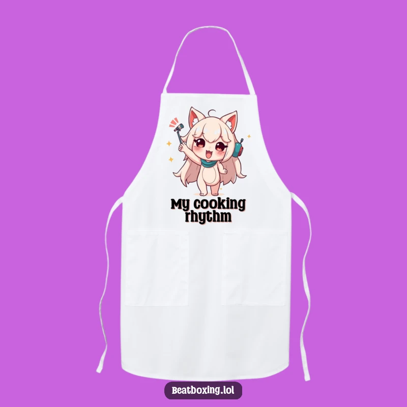 Funny Rhythm Apron - Cook to the Beat, Perfect Kitchen Gift