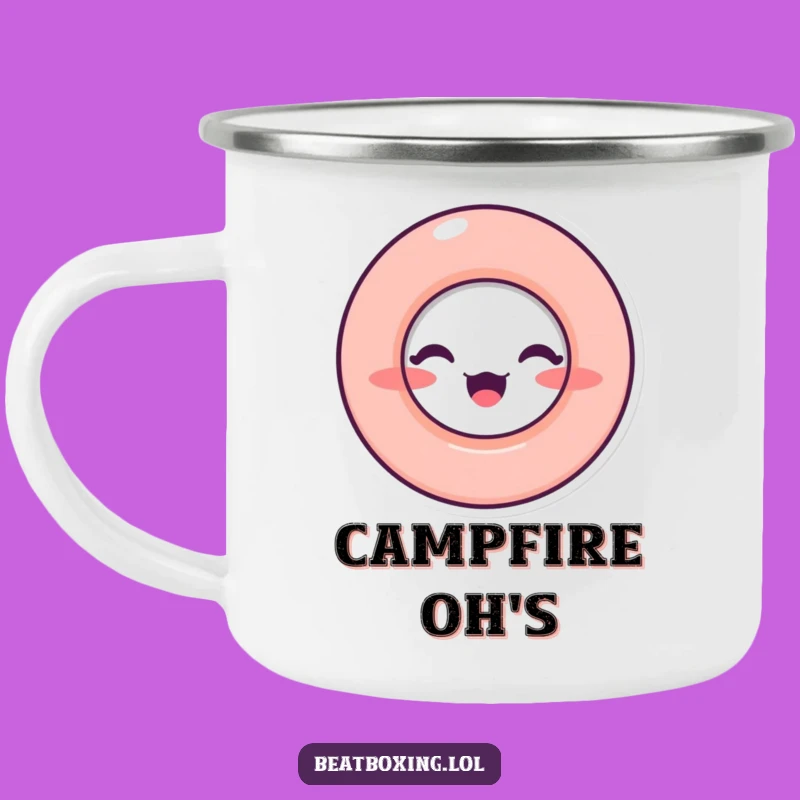 Funny O-Mouth Camping Mug - Outdoor Tunes, Perfect Adventure Gift