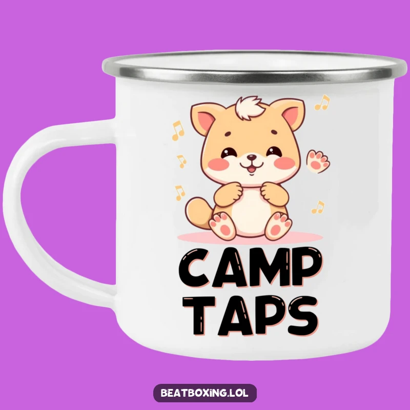Funny Rhythm Animal Camping Mug: Your Beat on the Trail!