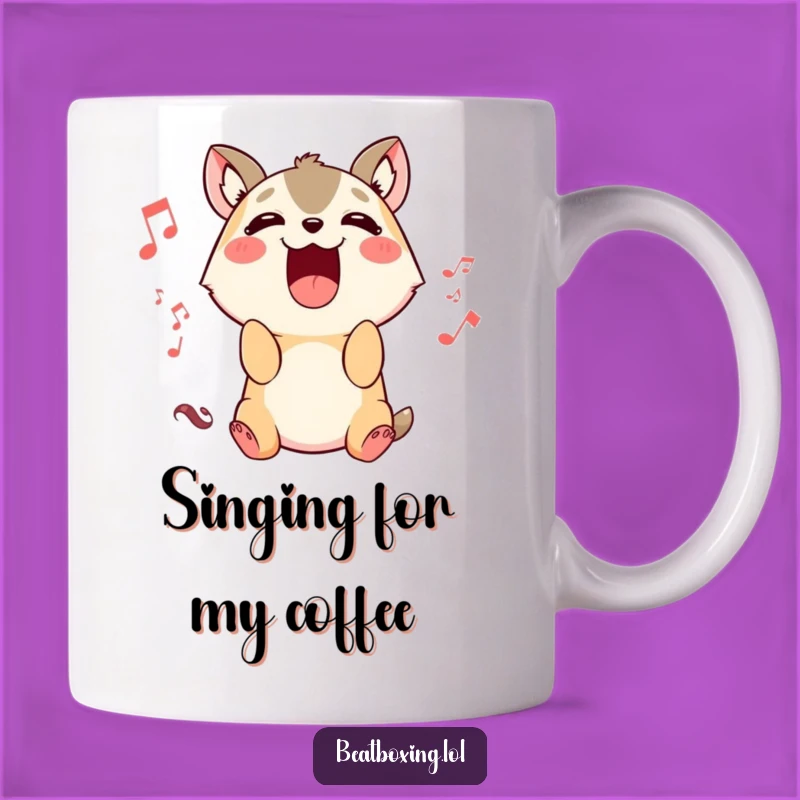Funny Animal Sound Mug: Character Singing Loud for a Hilarious Gift
