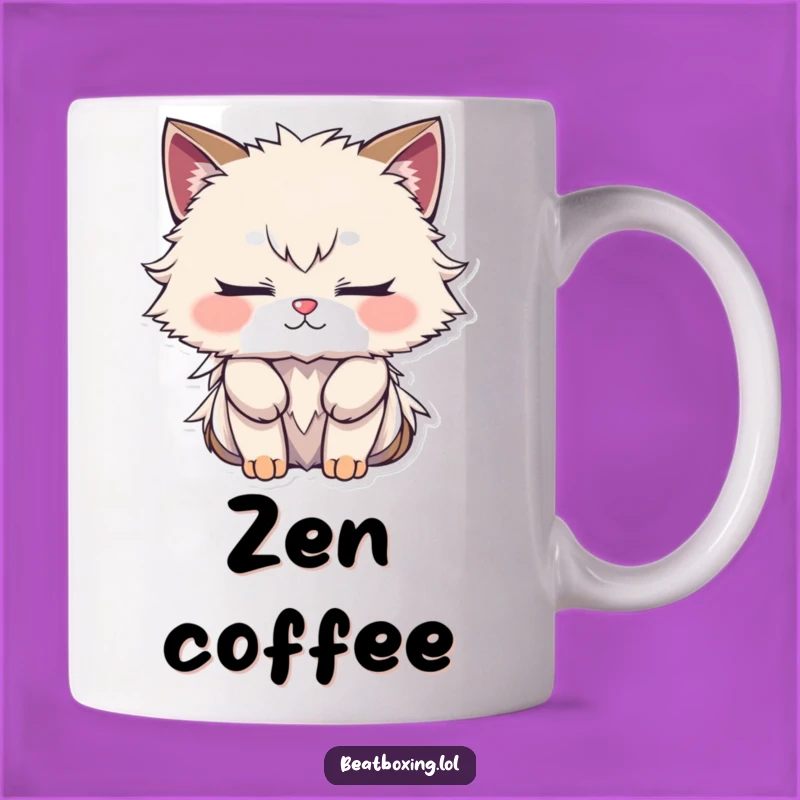 Funny Focused Rhythm Furry Mug - Gift for Deep Music Lovers