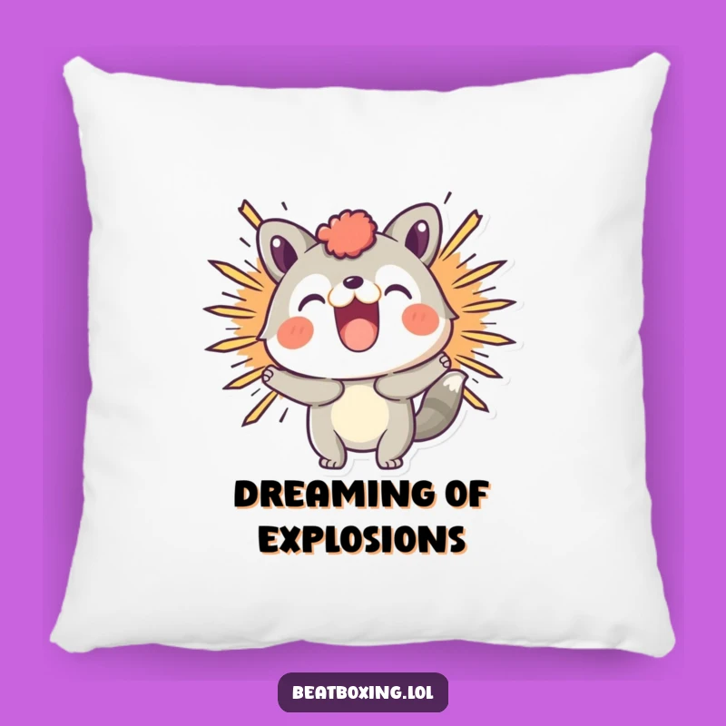 Funny Boom Animal Pillow: Cuddle Up with a Hilarious Sound Effect!