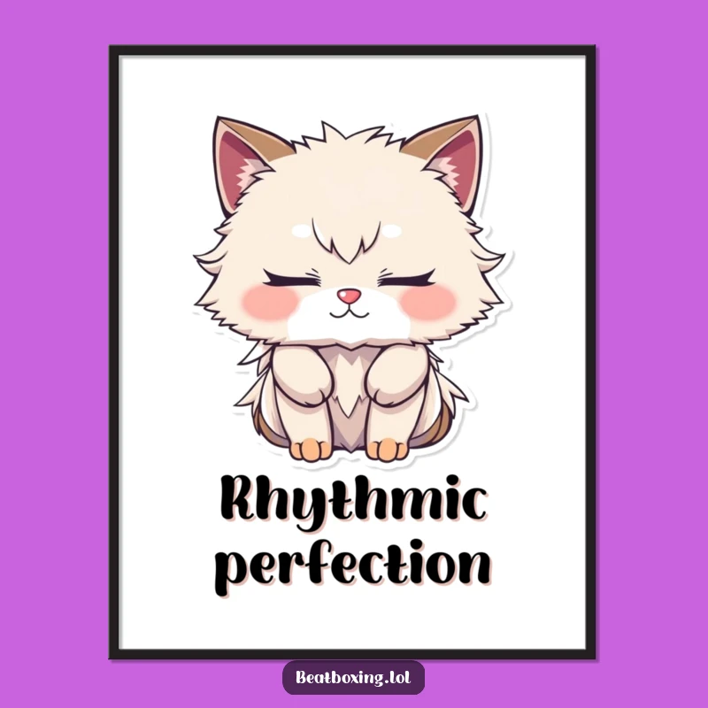 Funny Focused Rhythm Digital Art: Instant Inspiration Decor!