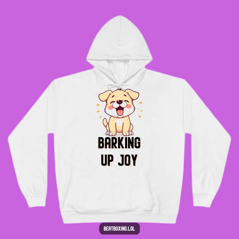 Cozy Funny Barking Puppy Hoodie: Warmth Meets Playful Barks! An Awesome Funny Gift.