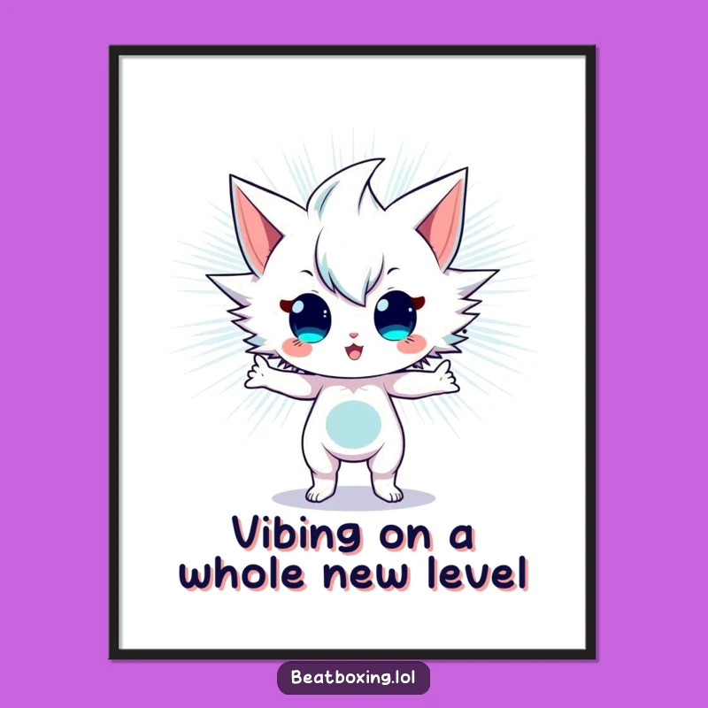 Free Printable Funny Wall Art: Sonic Vibrations, Energetic Decor Downloadable