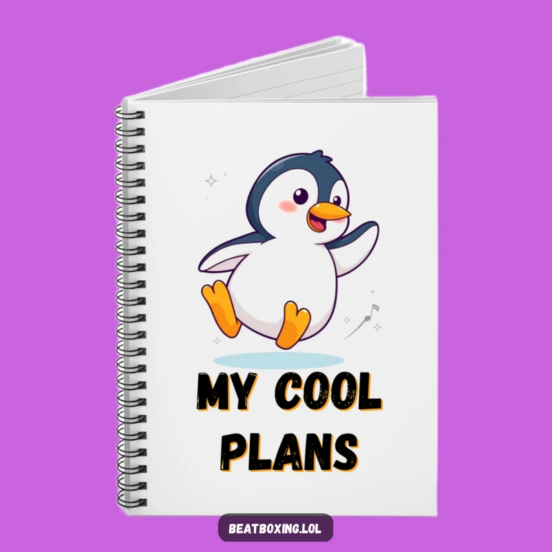 Funny Cool Penguin Notebook: Jot Down Ideas with Flair! A Stylish Funny Gift.