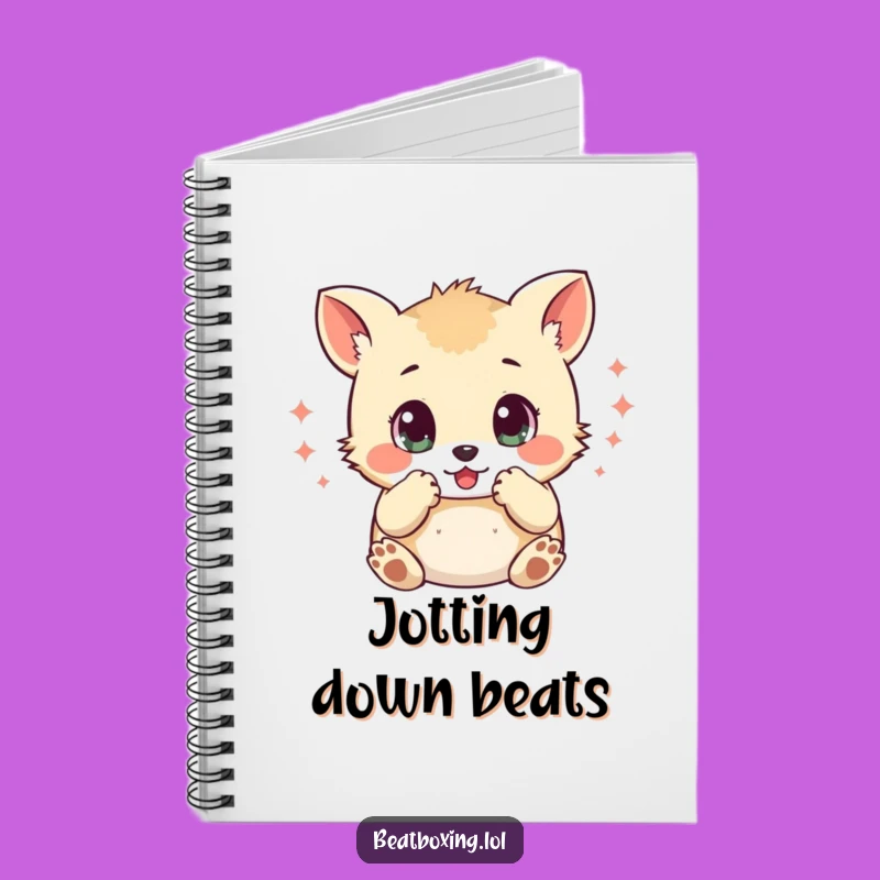 Funny Percussion Paw Notebook: Jot Down Your Rhythmic Ideas!