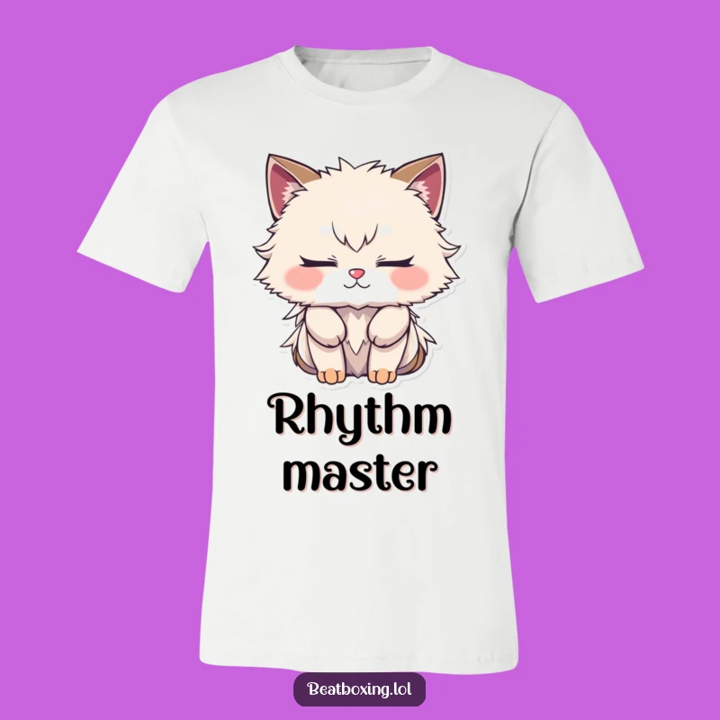 Funny Focused Rhythm Furry T-Shirt: Wear Your Concentration!