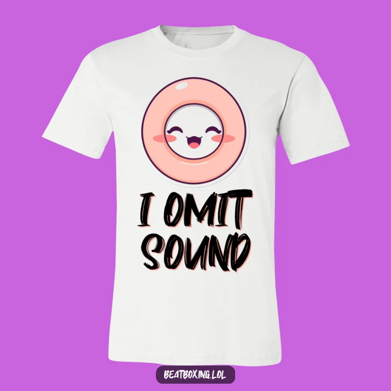 Funny O-Mouth T-Shirt - Expressive Sound, Perfect Gift for Singers