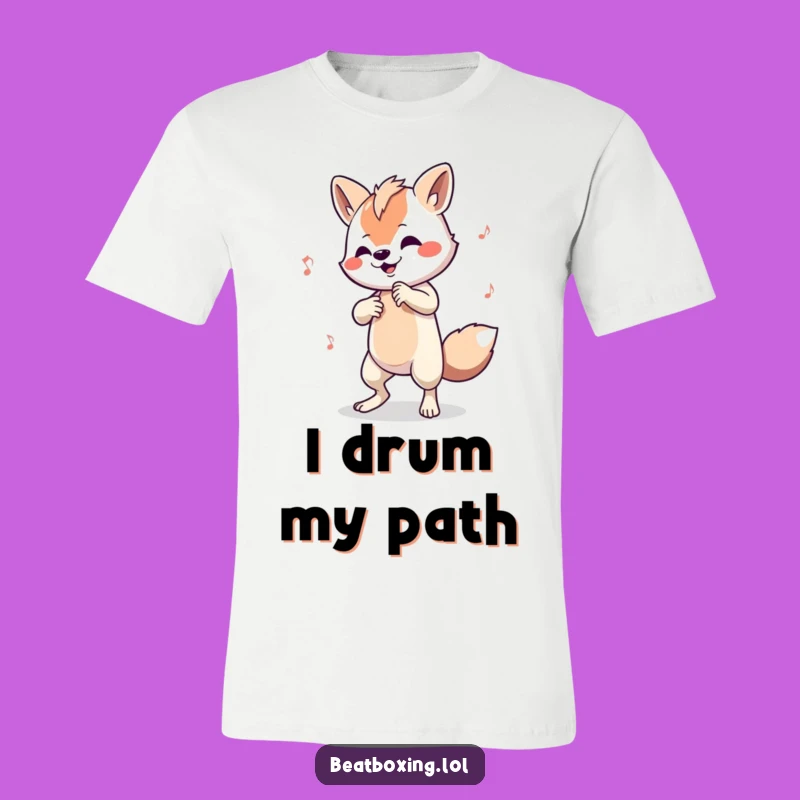 Funny Animal Rhythm T-Shirt - Complex Beat Tapping Tee